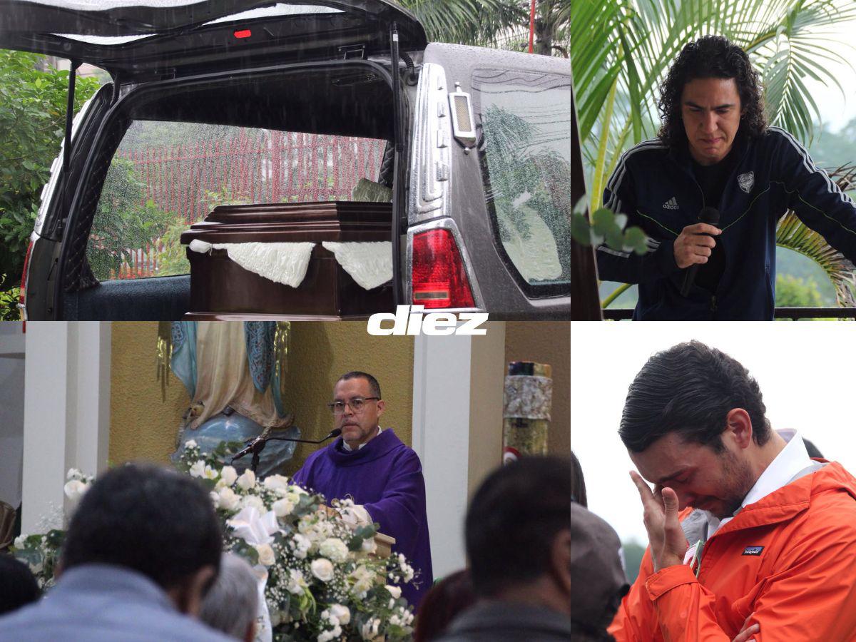 Luto y consternación en el entierro de Vicente Daniel Viera: así fue el último adiós de la leyenda de Olimpia