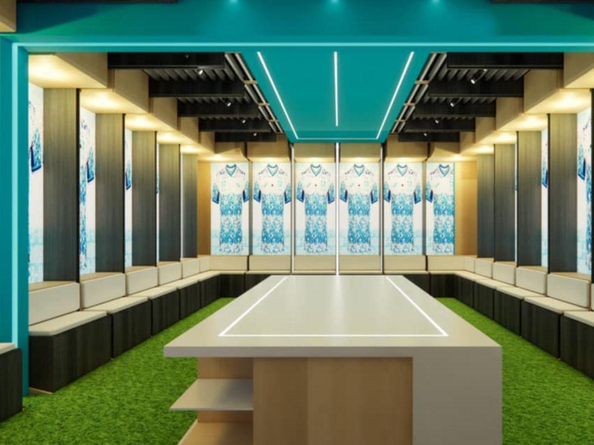 ¡De primer nivel! Así serán los nuevos camerinos del estadio Francisco Morazán, ¿cuándo se inauguran?