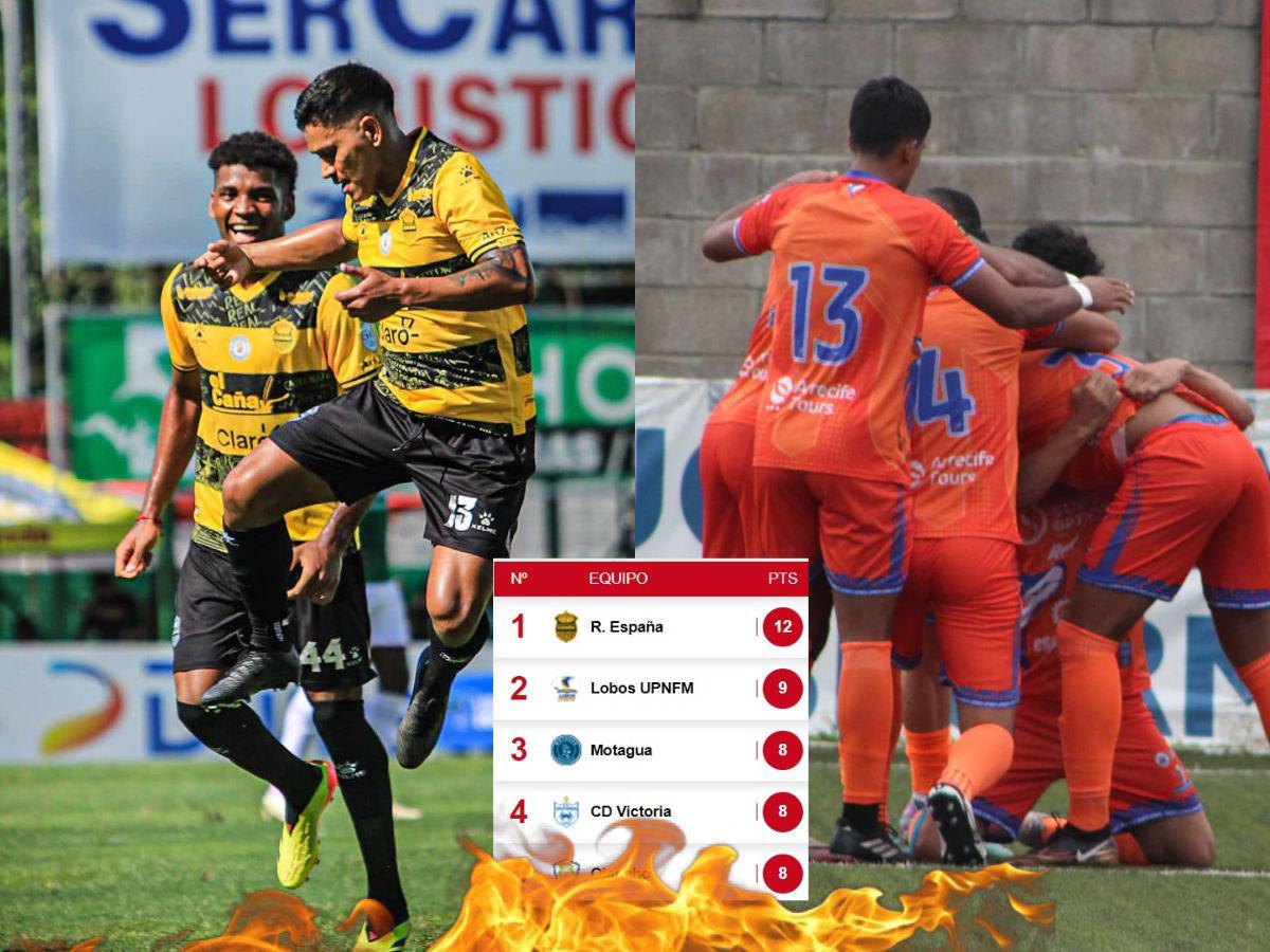 Real España celebra y tenemos nuevo sotanero: así quedó la tabla de posiciones del Apertura tras electrizante fecha sabatina