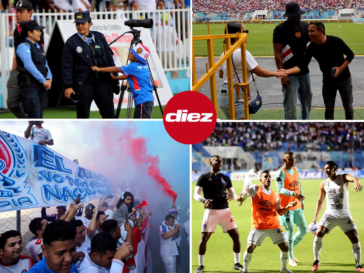 ¿Qué pasó con el niño y la policía?, la mujer que saludó Danny Turcios y la celebración del Olimpia en fotos