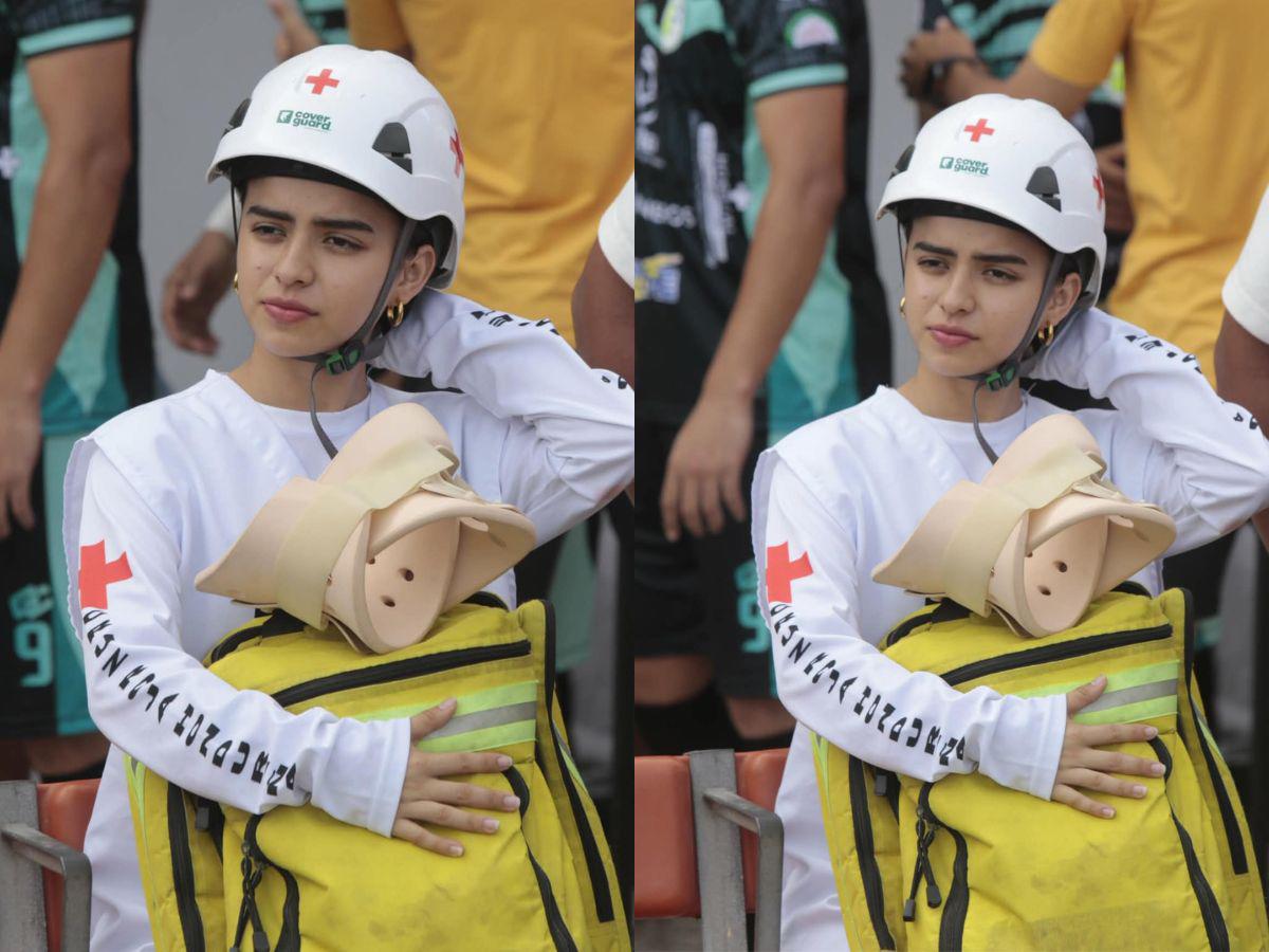 ¿Quién era la bella chica de la Cruz Roja? Tiktoker enamora y las mujeres que cautivaron en los estadios Nacional y Excélsior
