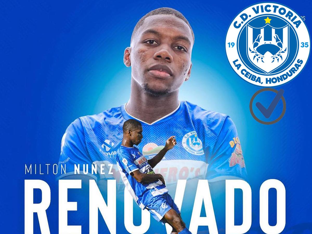 Hernán “La Tota” Medina pide al Victoria la renovación de Milton ‘Tyson’ Núñez Júnior para el próximo torneo