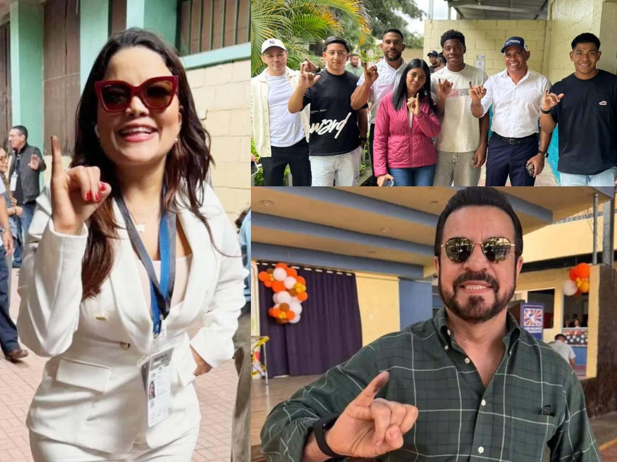 ¿Qué jugadores no ocultaron su voto? Personajes e influencers participaron en elecciones generales de Honduras