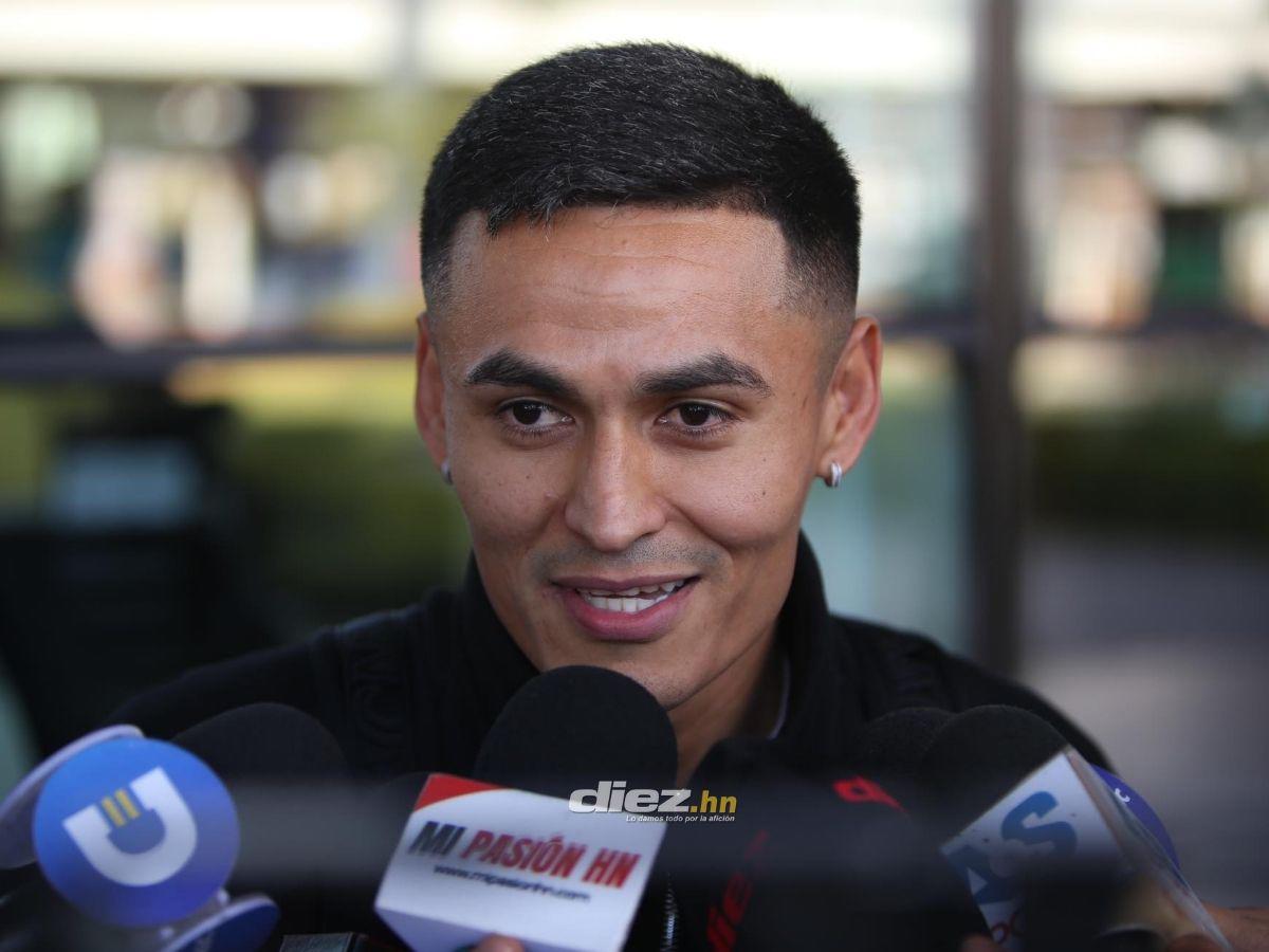 Furor por Andy Nájar en Palmerola, la sorpresa que recibió el jugador de Olimpia, ¿quiénes eran los taxistas?