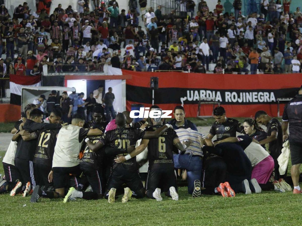 Llanto en Platense tras eliminación y Siguatepeque explotó con la primera final de Independiente en el Ascenso