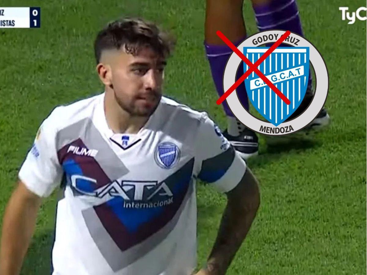 Agustín Auzmendi sufre primer revés en Argentina con Godoy Cruz: ¡Lo despachó un equipo de tercera división!