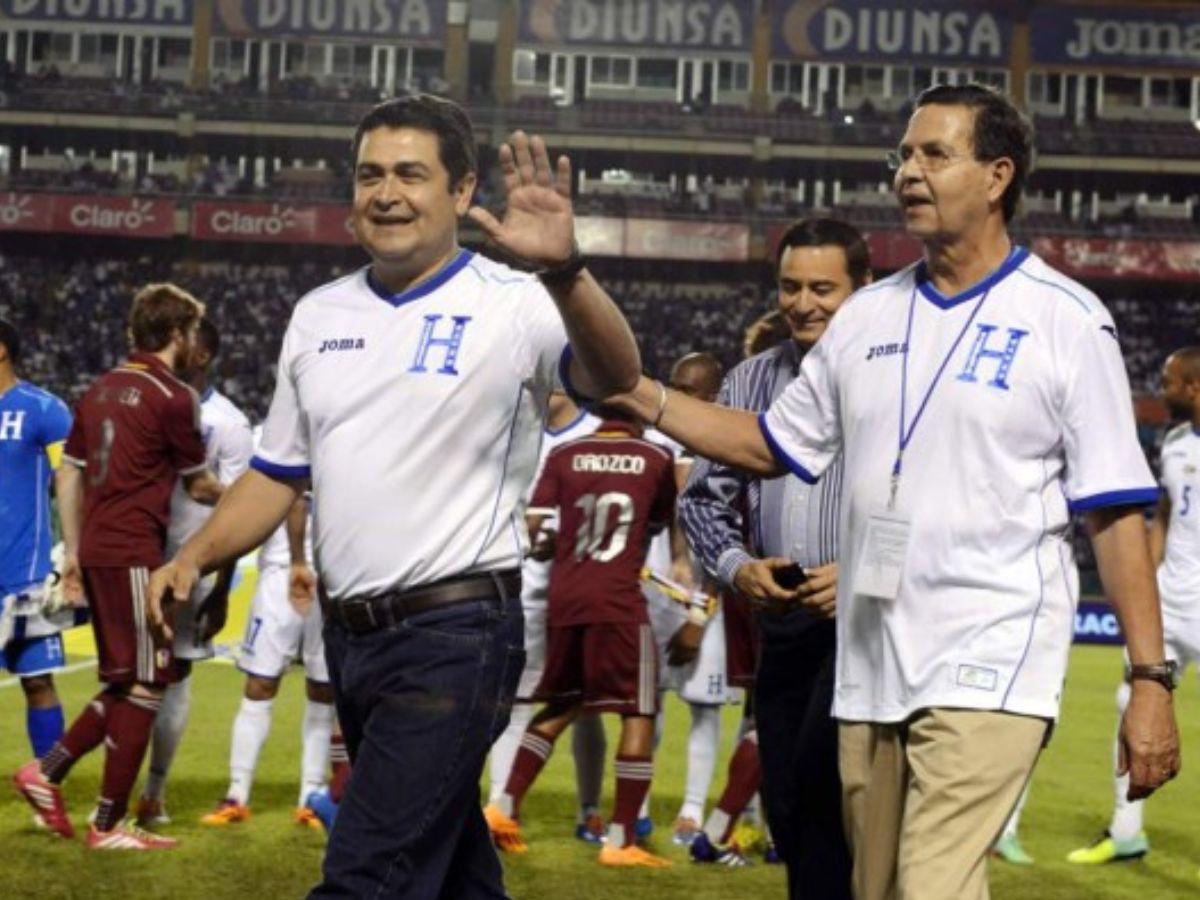 JOH ligado al fútbol hondureño: Mundialista con Honduras y fue el creador de Copa Presidente