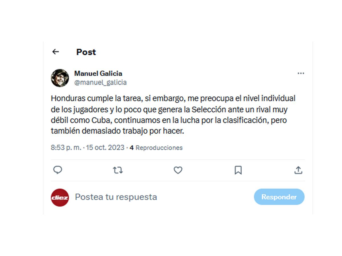 Los periodistas y su opinión sobre el gane de Honduras: “Nos benefició el calendario”, “Ahora se viene lo bonito” y “No emocionarse demasiado”