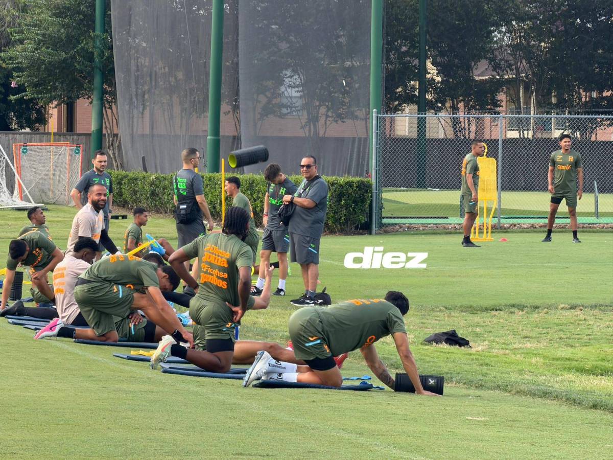 Dereck y Keyrol juntos por primera vez: Honduras entrena pensando en Argentina