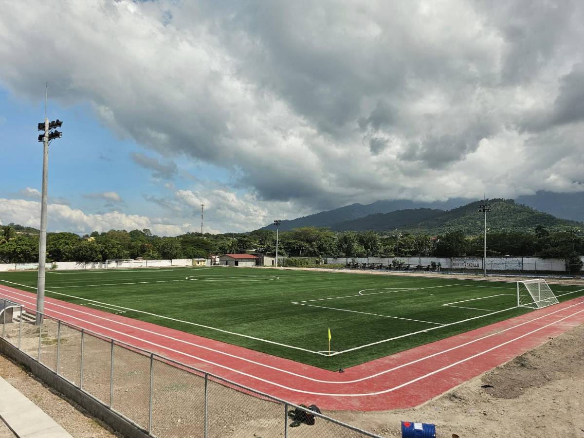 ¡Santa Bárbara lo presume! Así luce el estadio Argelio Sabillón tras millonaria remodelación