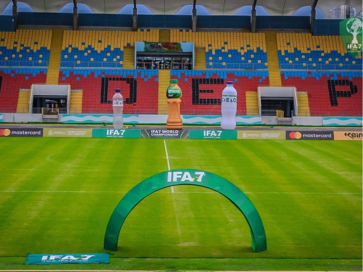 Honduras receta goleada: ¡Fiesta en el inicio del torneo internacional IFA 7!