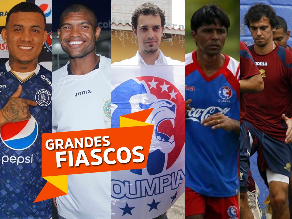 Papelones de Olimpia y Motagua: Extranjeros que fueron presentados como grandes fichajes en Honduras y nunca debutaron