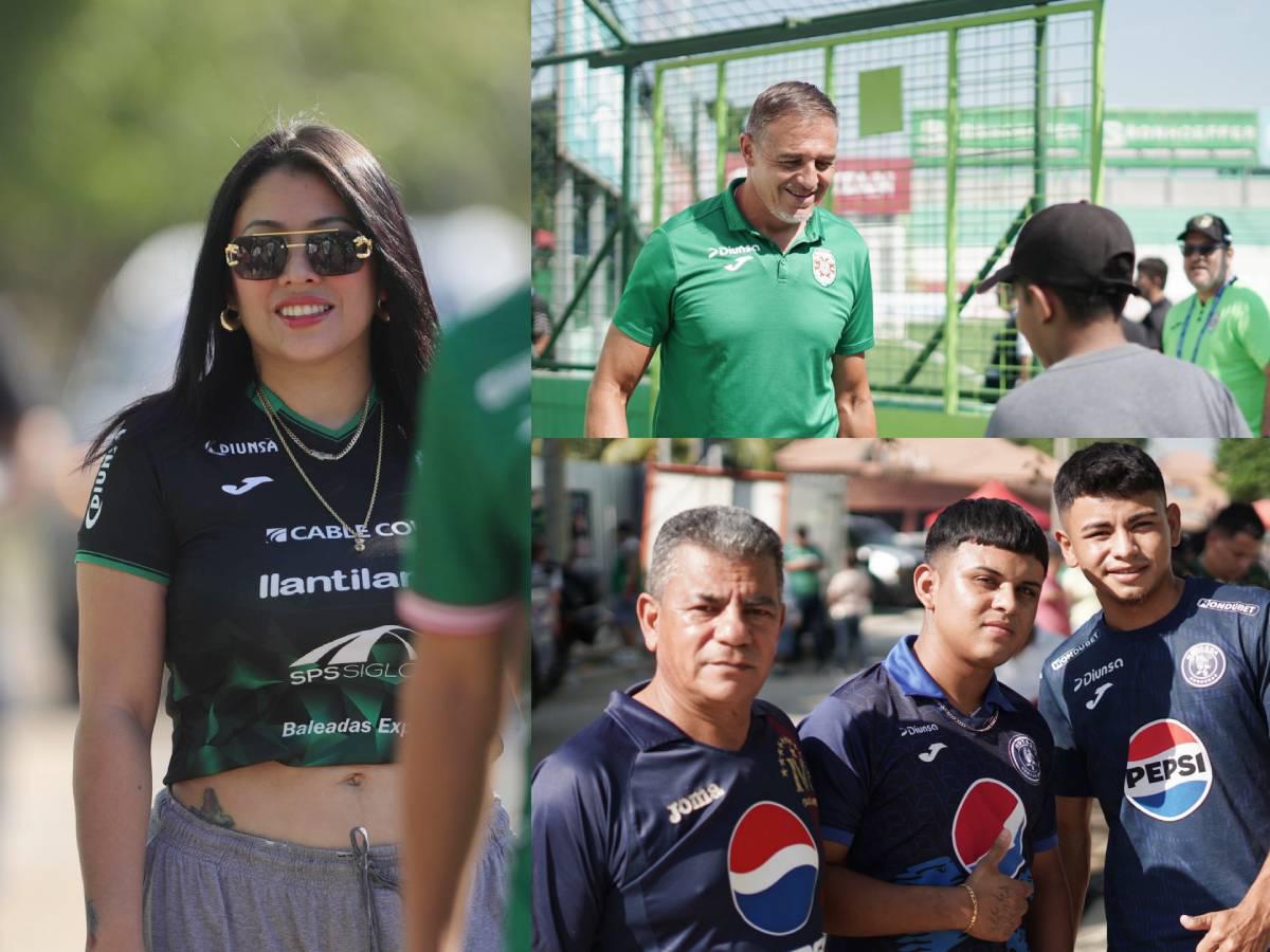 ¿Quién es la chica que robó suspiros en el Marathón vs Motagua? Así recibieron a la Tota Medina en la Cueva del Monstruo