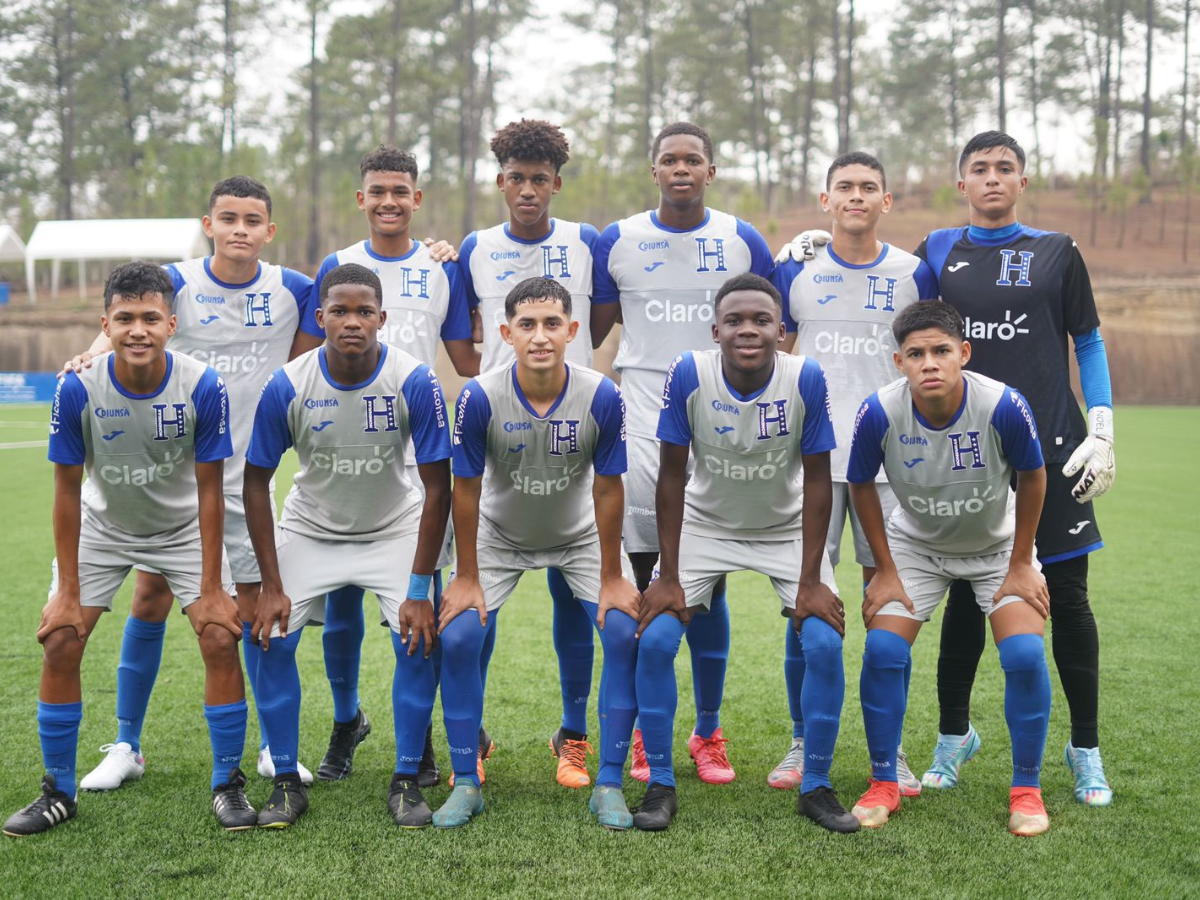 Selección Sub-15 de Honduras se declara lista para debutar en el torneo Uncaf, FIFA Forward en Costa Rica