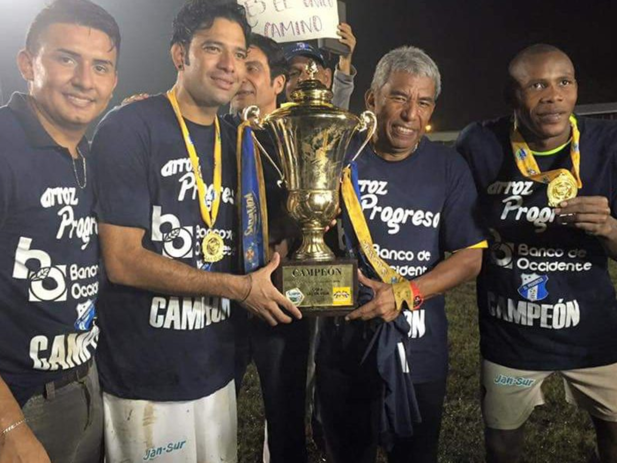 Honduras Progreso, recientemente descendido a Liga de Ascenso, ganó el título en el Apertura 2015-2016.