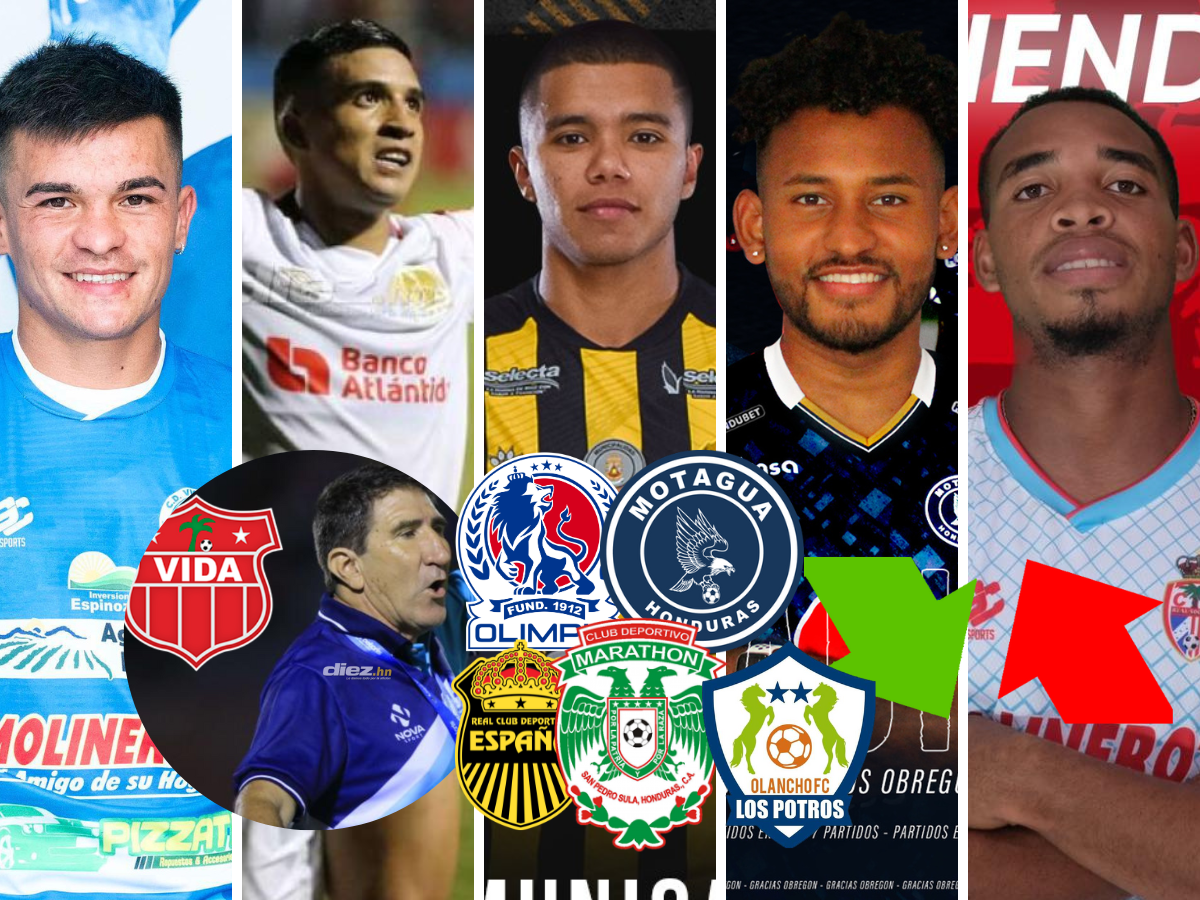 Fichajes: Olimpia confirma baja, joyita de Real España a Europa, Motagua sigue con la barrida, ¿y Michaell Chirinos?