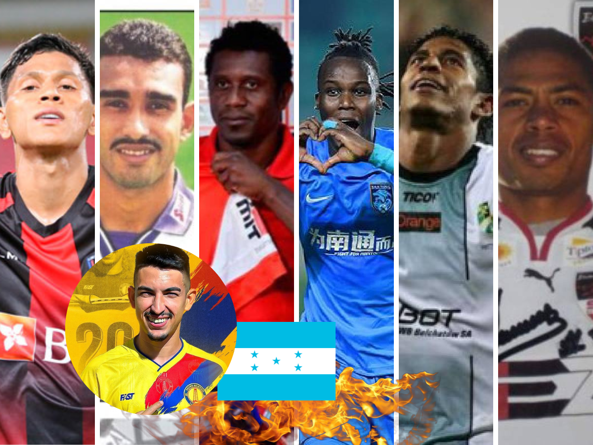 ¡Otro a Angola! Los futbolistas hondureños que han militado en ligas exóticas alrededor del mundo