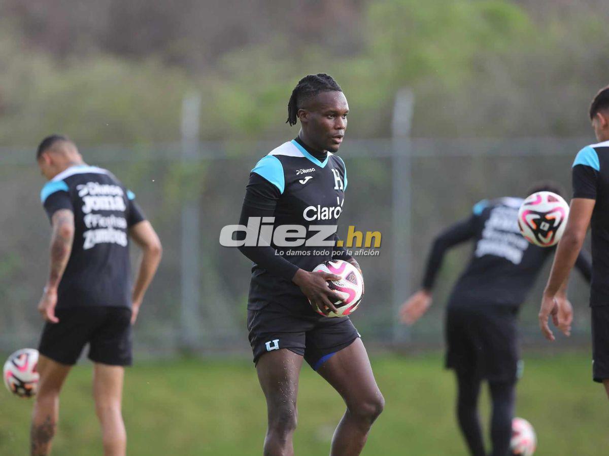 “Chelito” Martínez mostró su calidad y Honduras volvió al CAR: así fue el penúltimo entreno de La H previo al debut