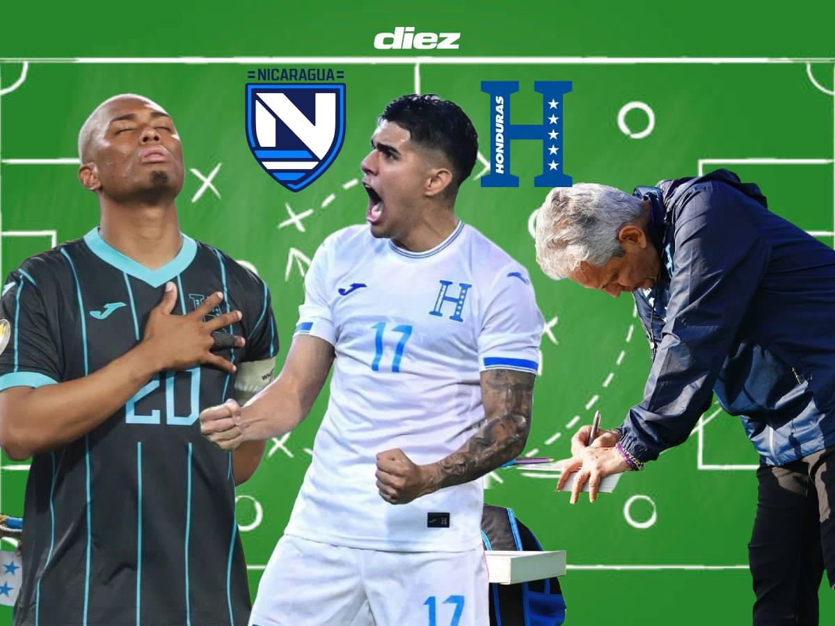 ¡Un baja de última hora! Rueda orquestó su alineación titular de Honduras contra Nicaragua