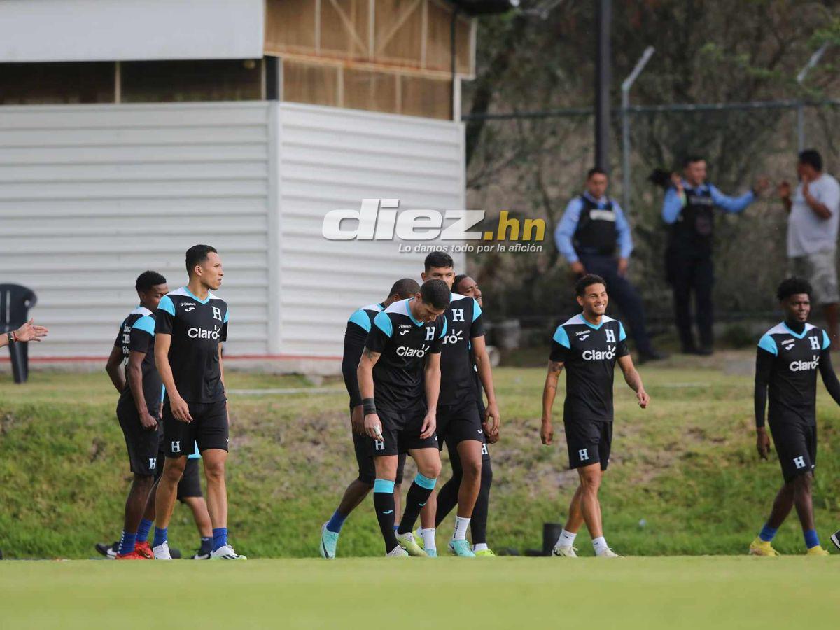 “Chelito” Martínez mostró su calidad y Honduras volvió al CAR: así fue el penúltimo entreno de La H previo al debut