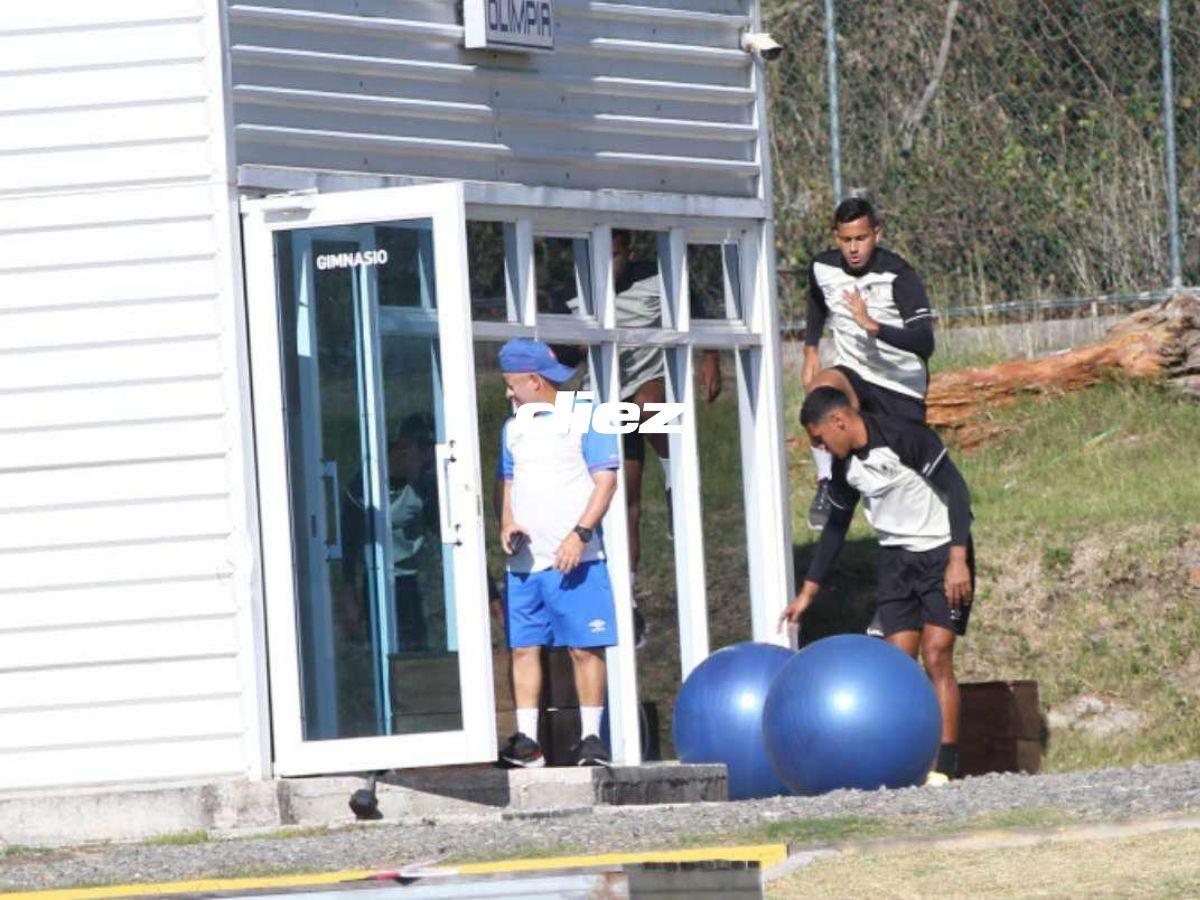 Edwin Rodríguez a todo vapor y los tres lesionados de Olimpia que están por volver: Así entrenó el león tras recuperar el liderato