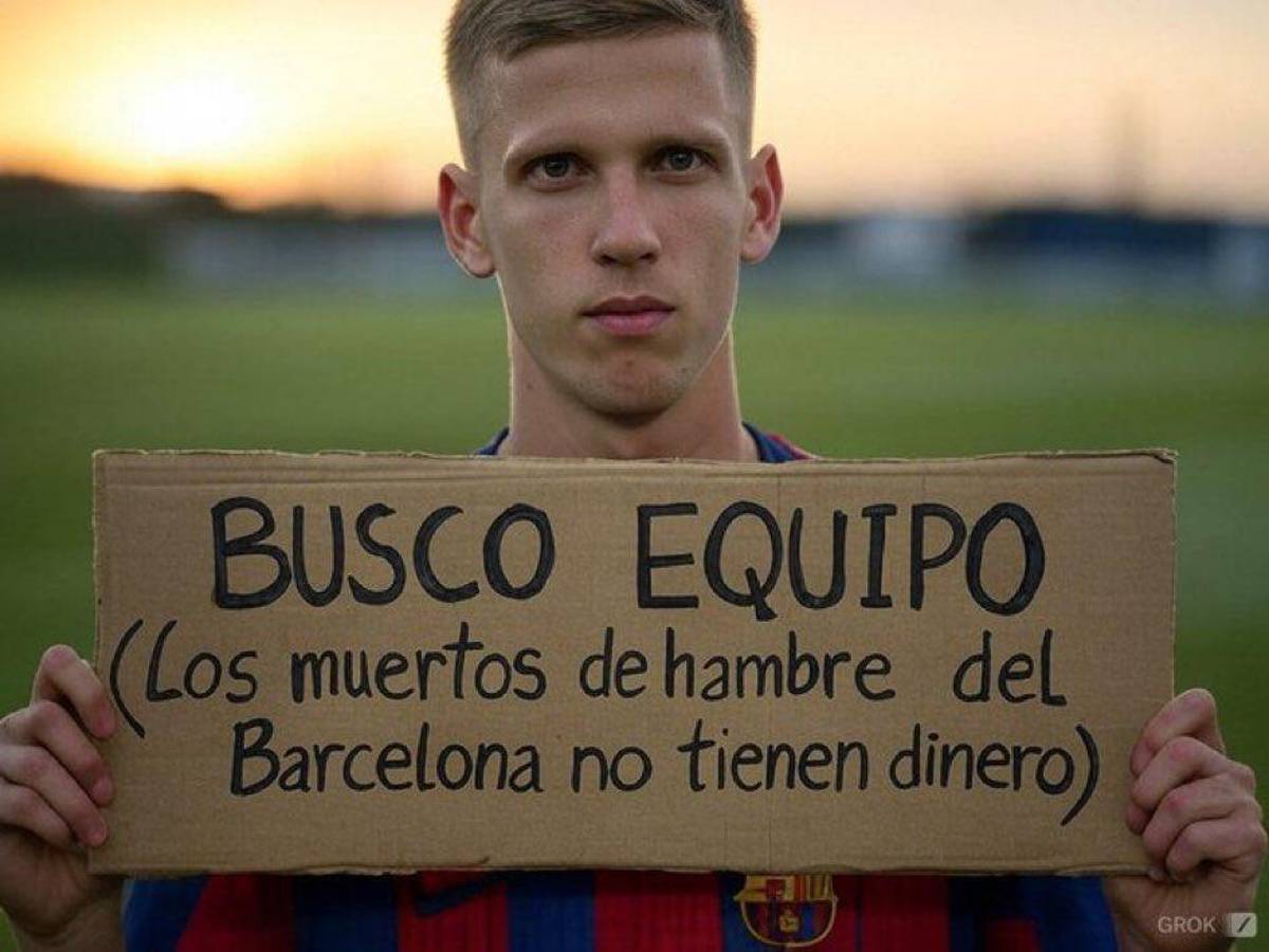 Barcelona no pudo inscribir en LaLiga a Dani Olmo y los memes destrozan a Joan Laporta y al club azulgrana