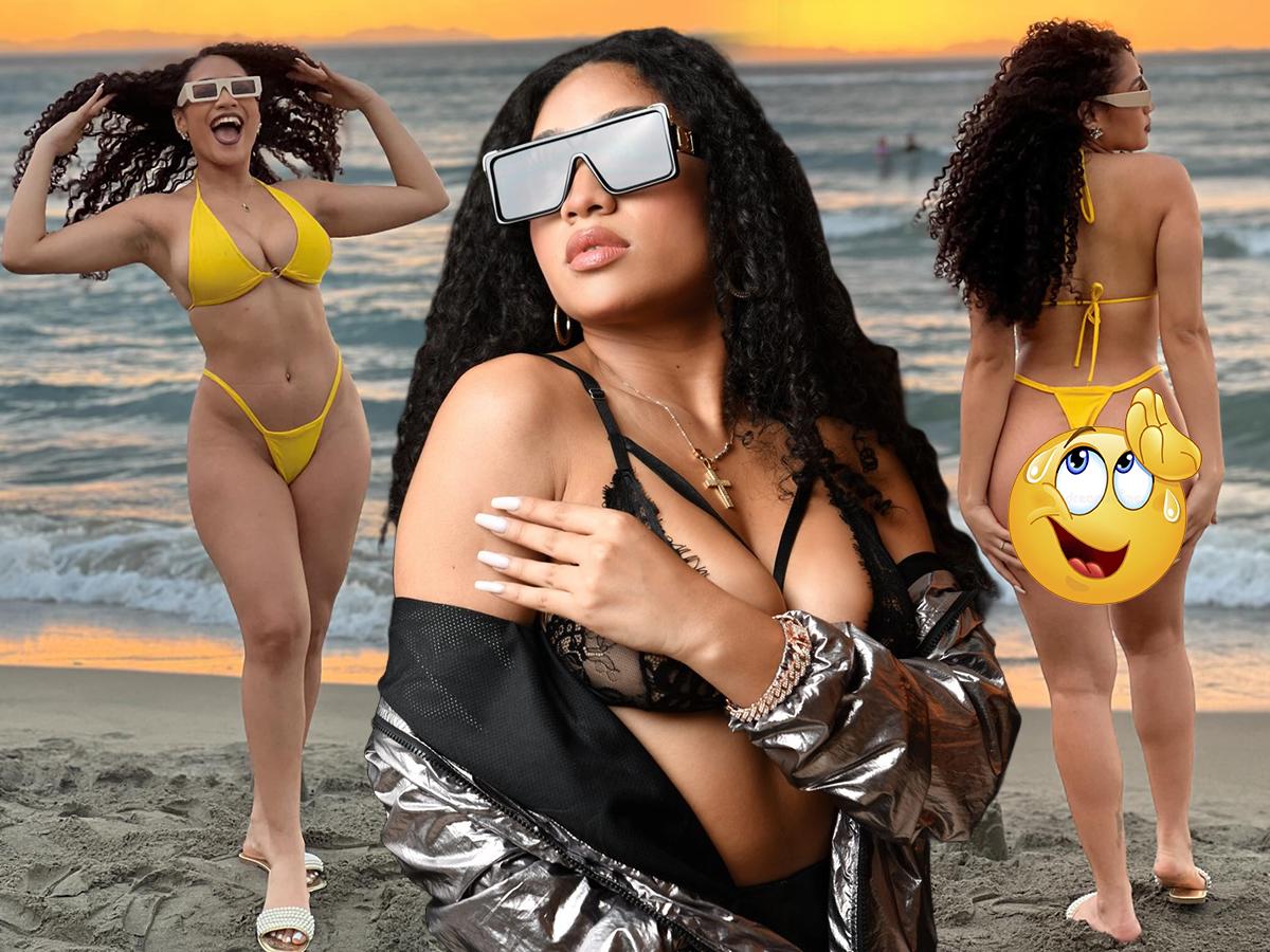 Valeria, la bomba sexy que tiene loco de enamorado a reconocido exjugador del Olimpia y Motagua