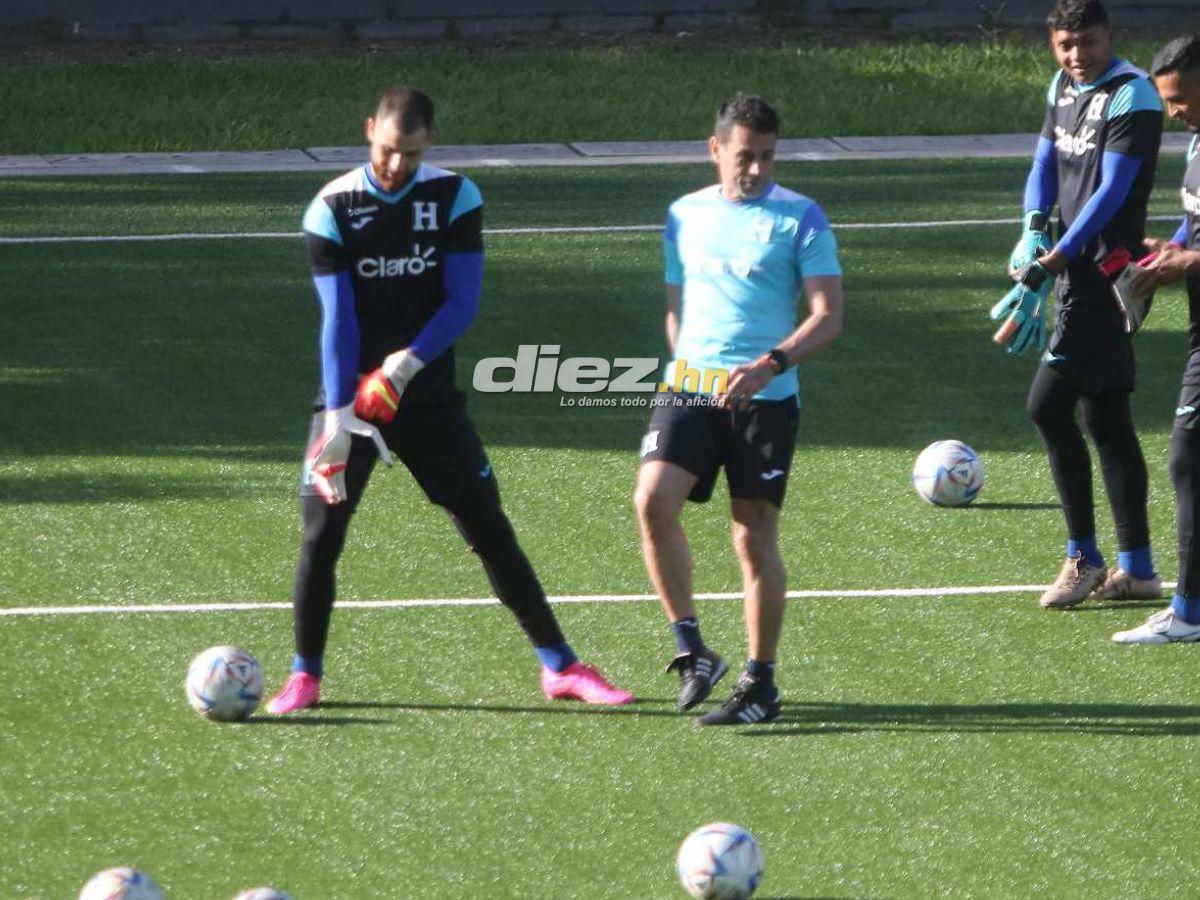 Los tres nuevos porteros de Honduras, el “susto” a Yeison Mejía y la curiosa selfie en el segundo microciclo de Reinaldo Rueda