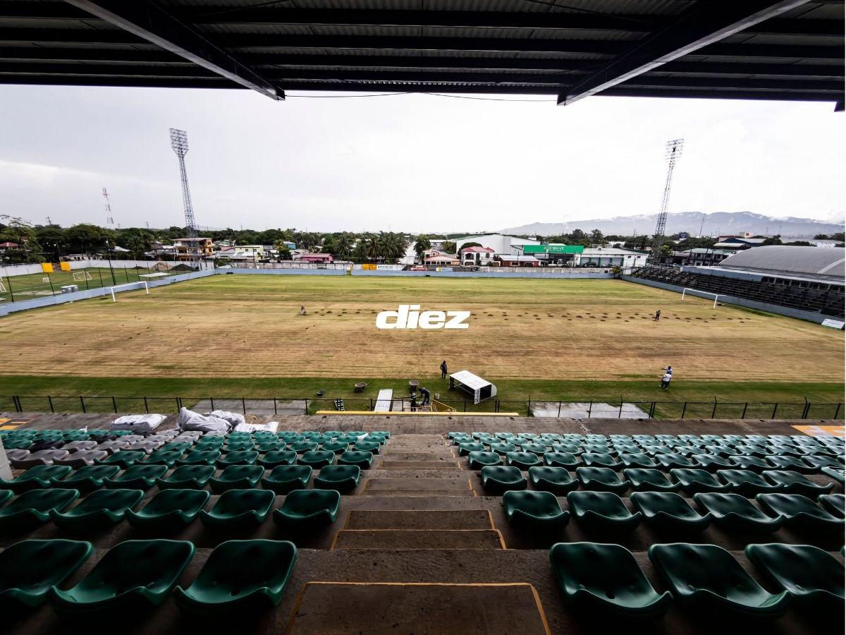 ¡Una belleza! La nueva cara del Estadio Excélsior de Puerto Cortés: Estos son los modernos cambios de la casa del Platense