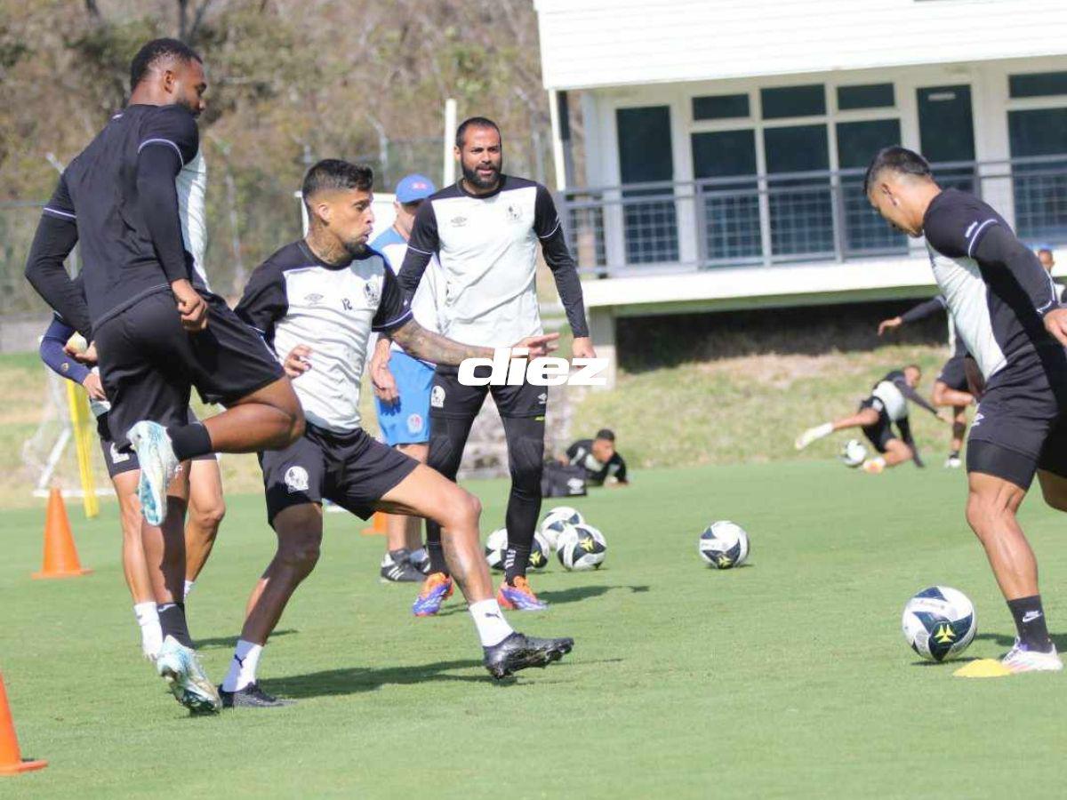 Edwin Rodríguez a todo vapor y los tres lesionados de Olimpia que están por volver: Así entrenó el león tras recuperar el liderato