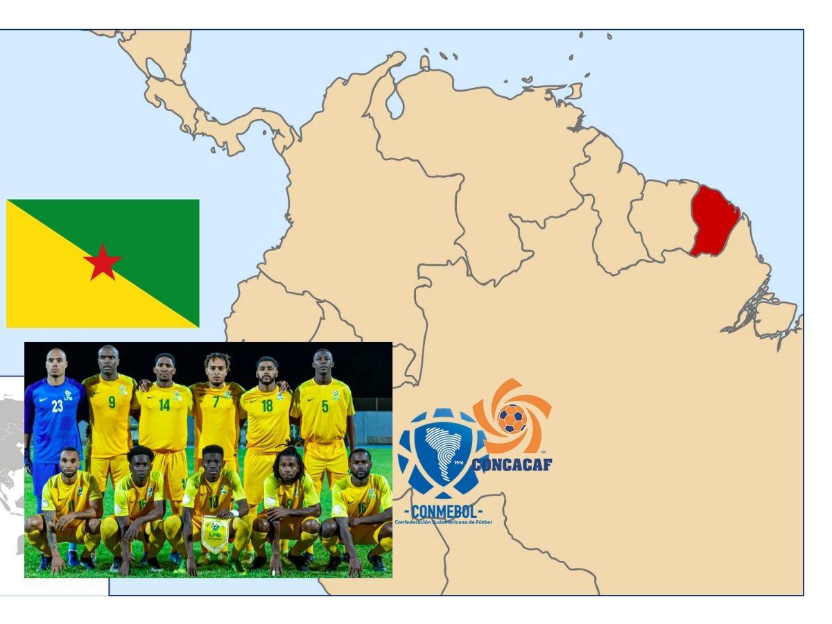 ¿Por qué Guayana Francesa juega en Concacaf si geográficamente pertenece a Sudamérica?