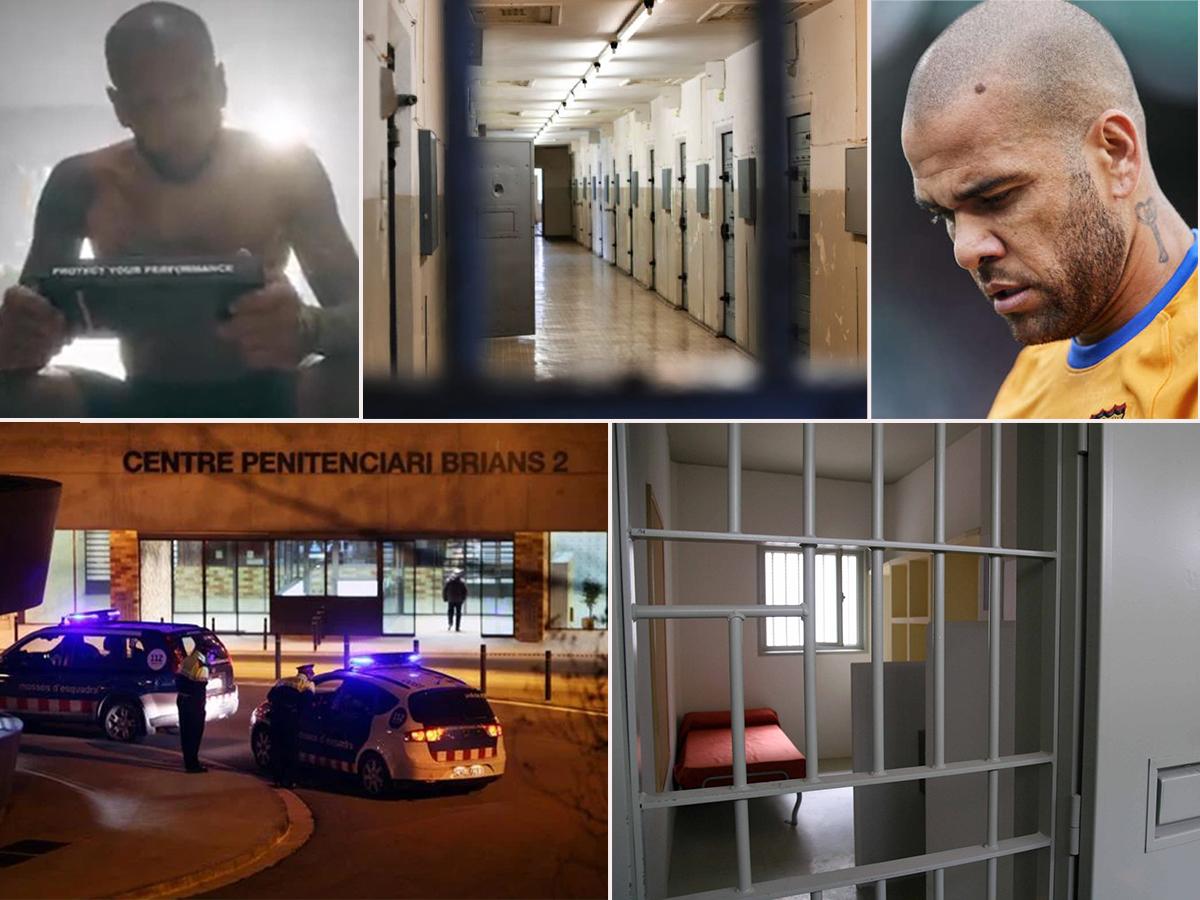 Un mes tras la rejas: la vida de Dani Alves en la cárcel, lo que ha pedido para su celda y le compra comida a los otros reclusos