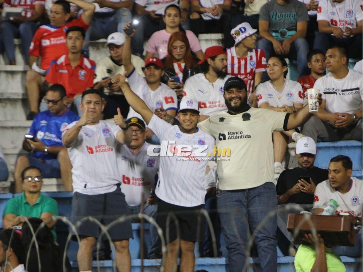 Descomunal show de la Ultra Fiel: así es el infierno que le preparó la afición de Olimpia al Antigua por Copa Centroamericana