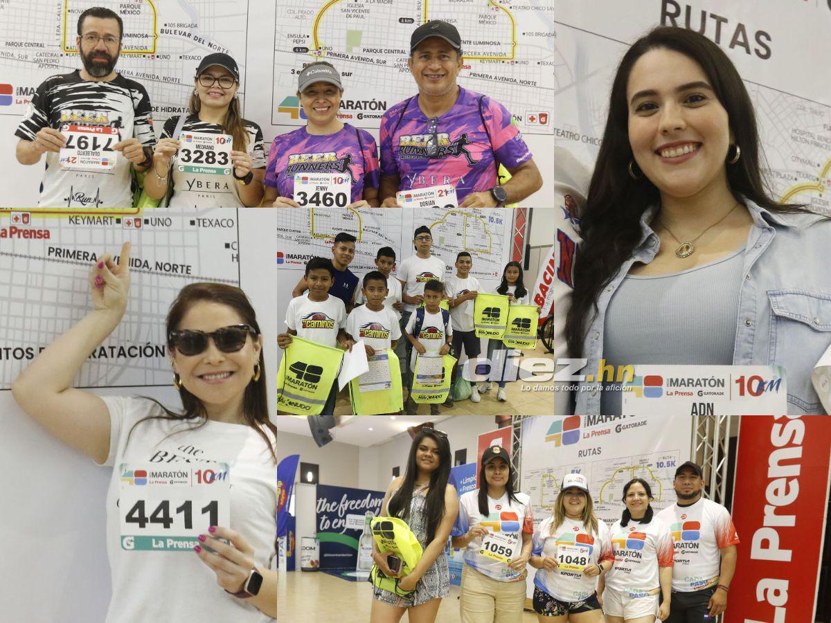 Furor por los kits de la Maratón La Prensa en último día de entrega en Expocentro, ¡llegaron los campeones y bellezas!