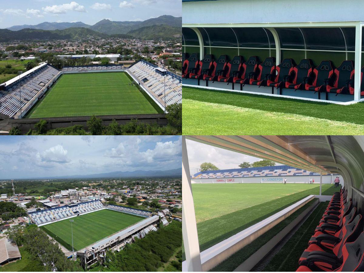 ¿Cuándo lo inauguran? Condepor muestra avances de remodelación del Estadio Juan Ramón Brevé: Está a un 95%