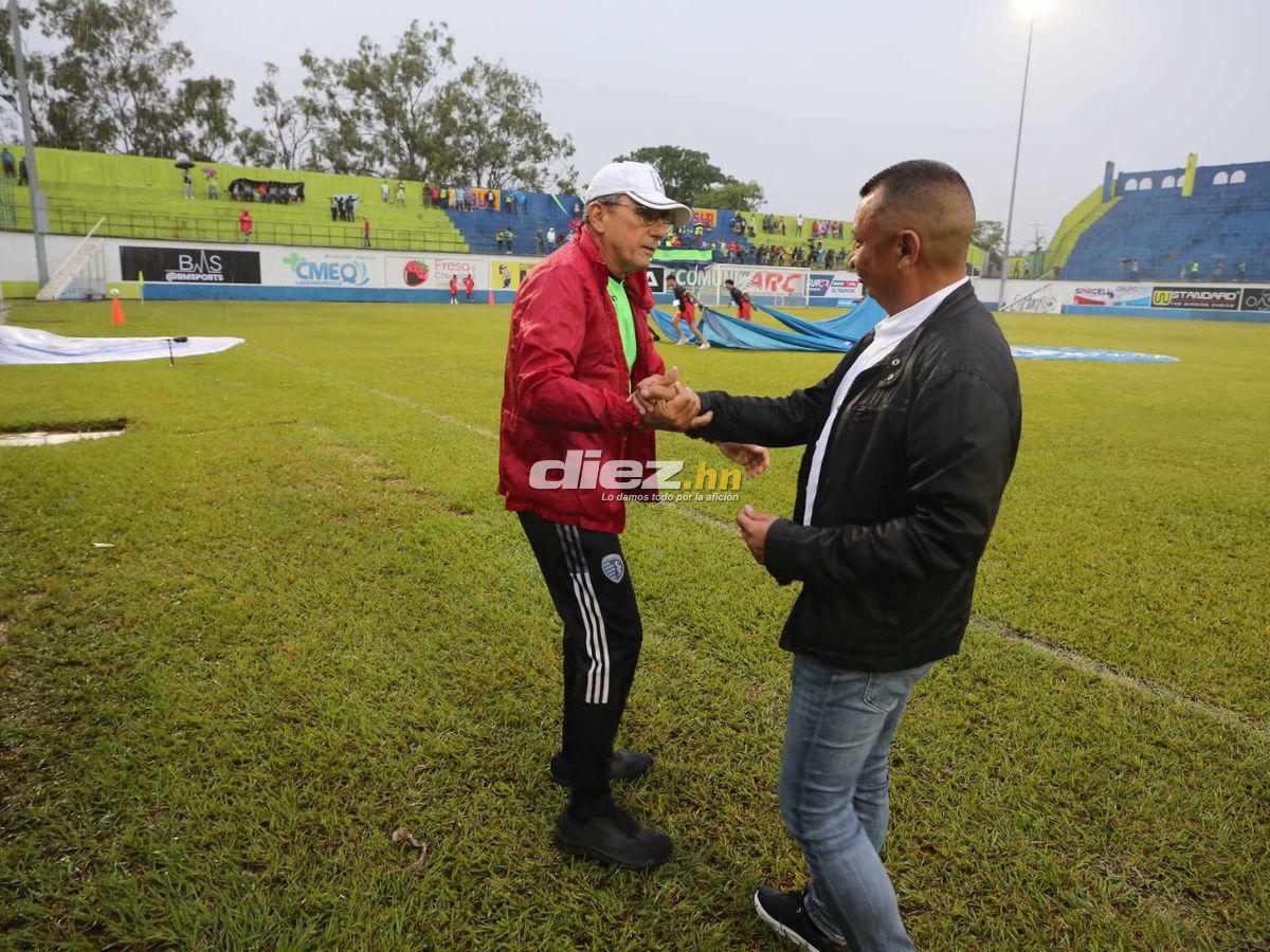 No se vio en TV: Locura de Vieyra en golazo olímpico, la chica que robó miradas en SPS y el aguacero en el Potros-Marathón