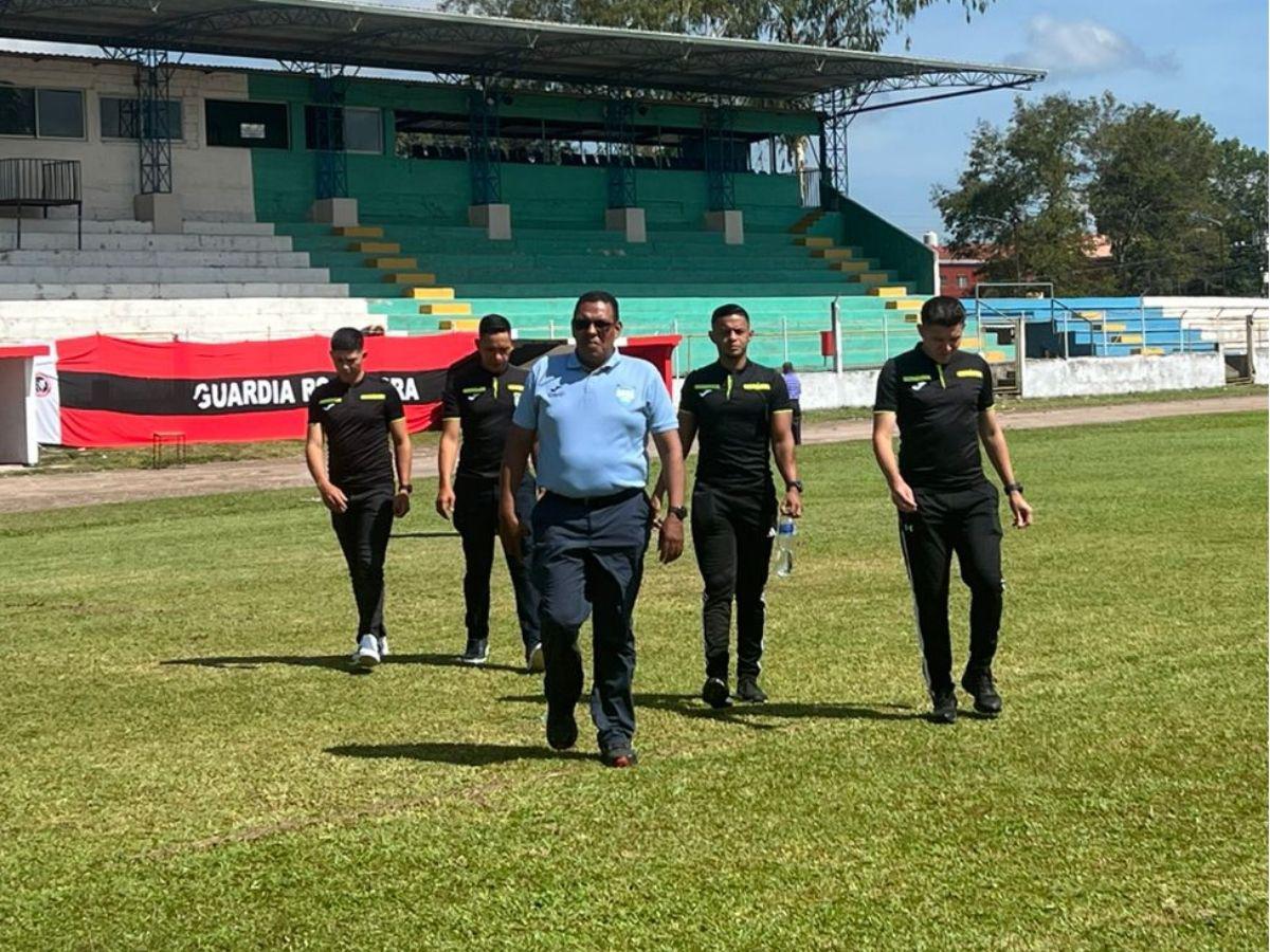 ¡Hoy se juega la finalísima de ida! Así está la grama del Estadio Roberto Martínez tras torrencial aguacero