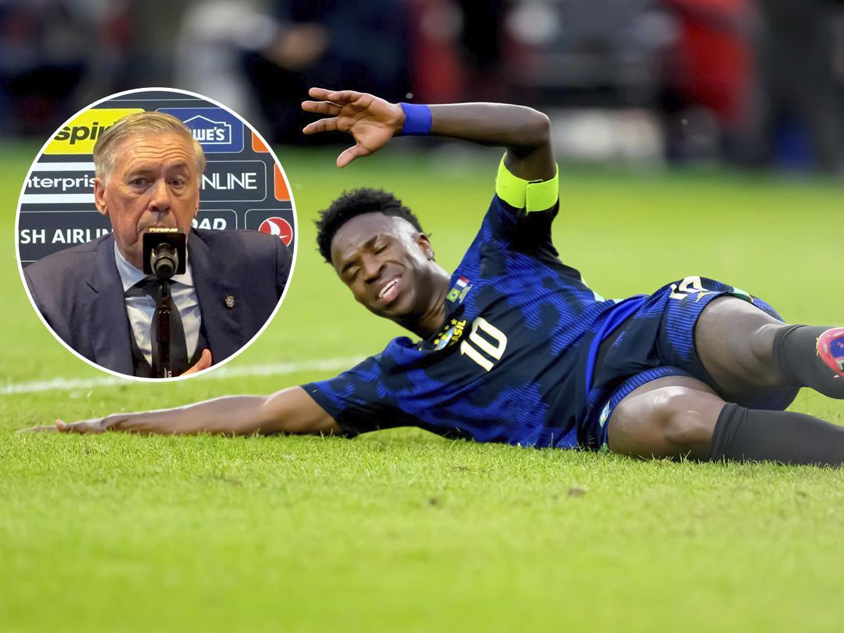 ¡Alerta en el Bernabéu! Ancelotti detalla el estado de Vinicius, clave para el Real Madrid en la recta final de temporada