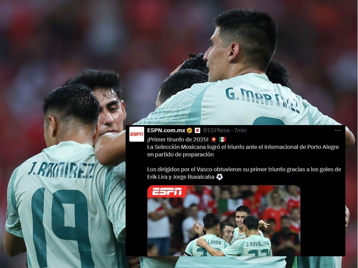 Comentarista de México dispara contra detractores tras triunfazo del Tri ante Internacional y Faitelson se rinde: “Tomen”