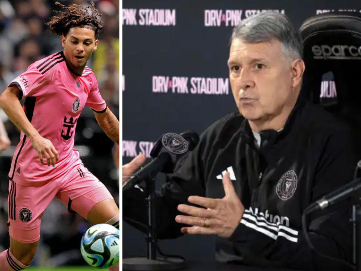 “Tata” Martino, DT del Inter Miami, se rinde con David Ruiz por la convocatoria con Honduras y destaca su nueva posición