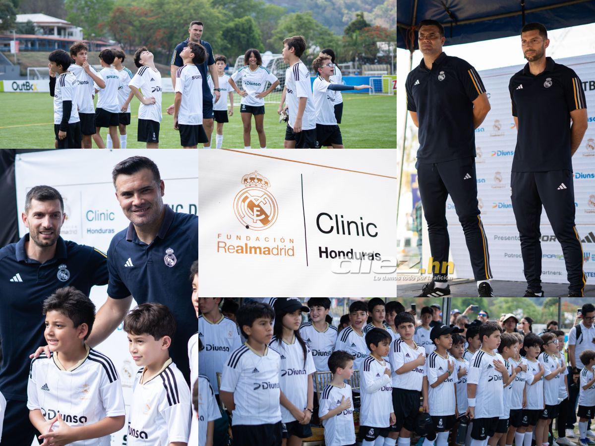 Diunsa inauguró los Clinics de la Fundación Real Madrid en Honduras