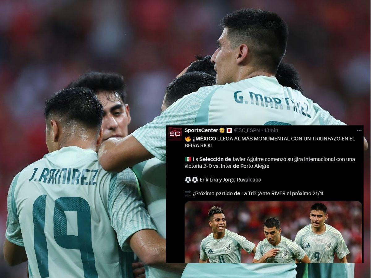 Comentarista de México dispara contra detractores tras triunfazo del Tri ante Internacional y Faitelson se rinde: “Tomen”
