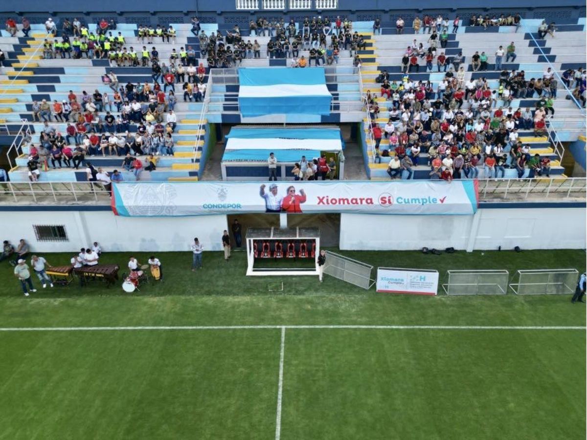 ¡Festeja el fútbol de Honduras! Reinauguran el Estadio Juan Ramón Brevé: Así lucen los cambios