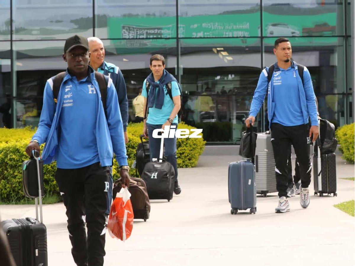 La Selección regresó a Honduras tras destacada Copa Oro: Legionario causó furor, guiño de Quioto y lo que hizo Rueda