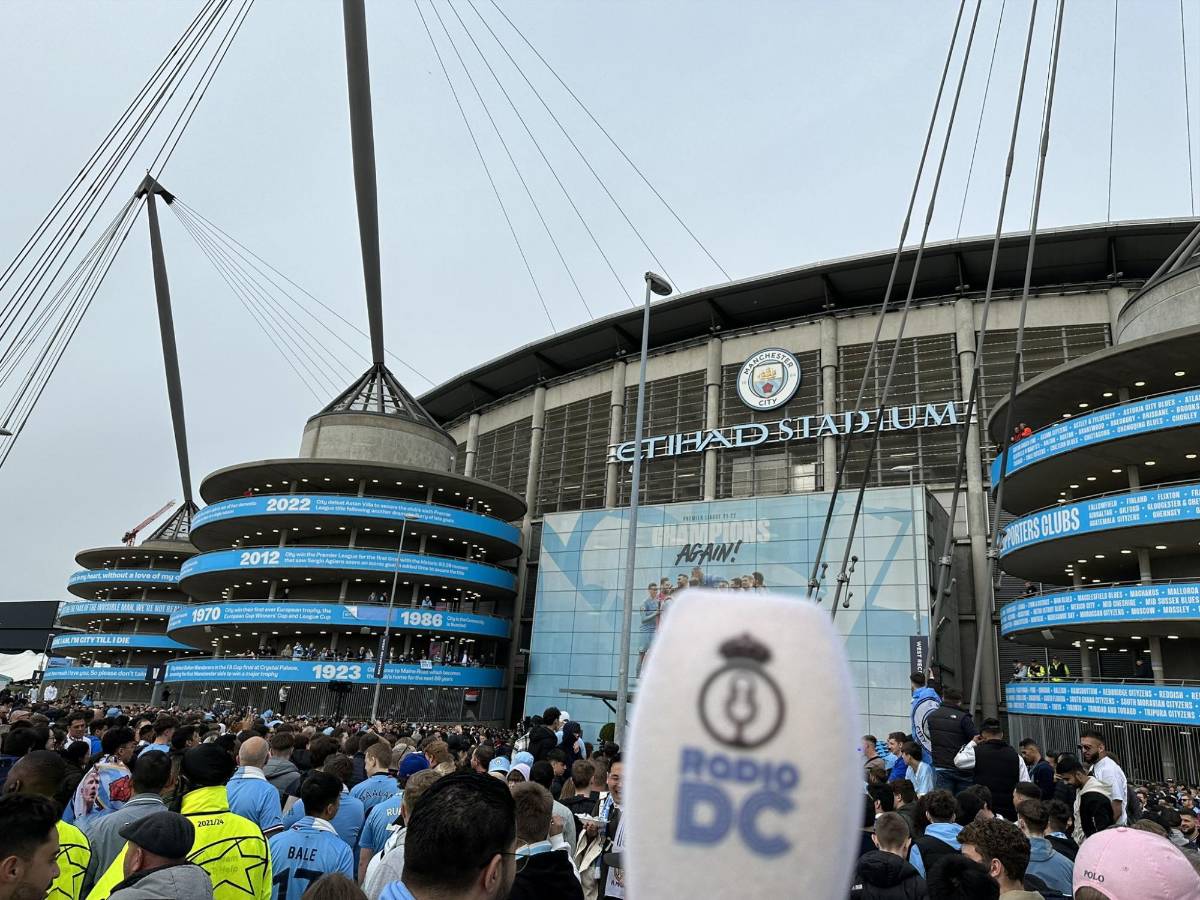 Brutal recibimiento al Manchester City y el enigmático mensaje de Vinicius antes de disputarse el pase a la final
