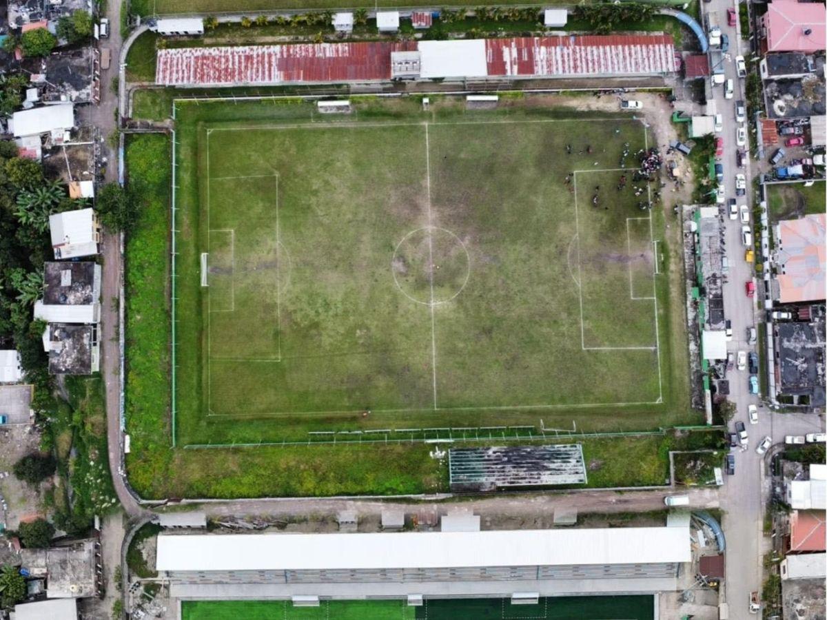 ¡Una mesa de billar! Finalizan con éxito la remodelación del Estadio Sergio Reyes de Santa Rosa de Copán