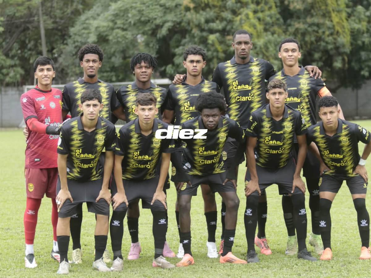 La Maquinita se encuentra de líder luego de su goleada a Olancho FC. Foto Neptalí Romero.