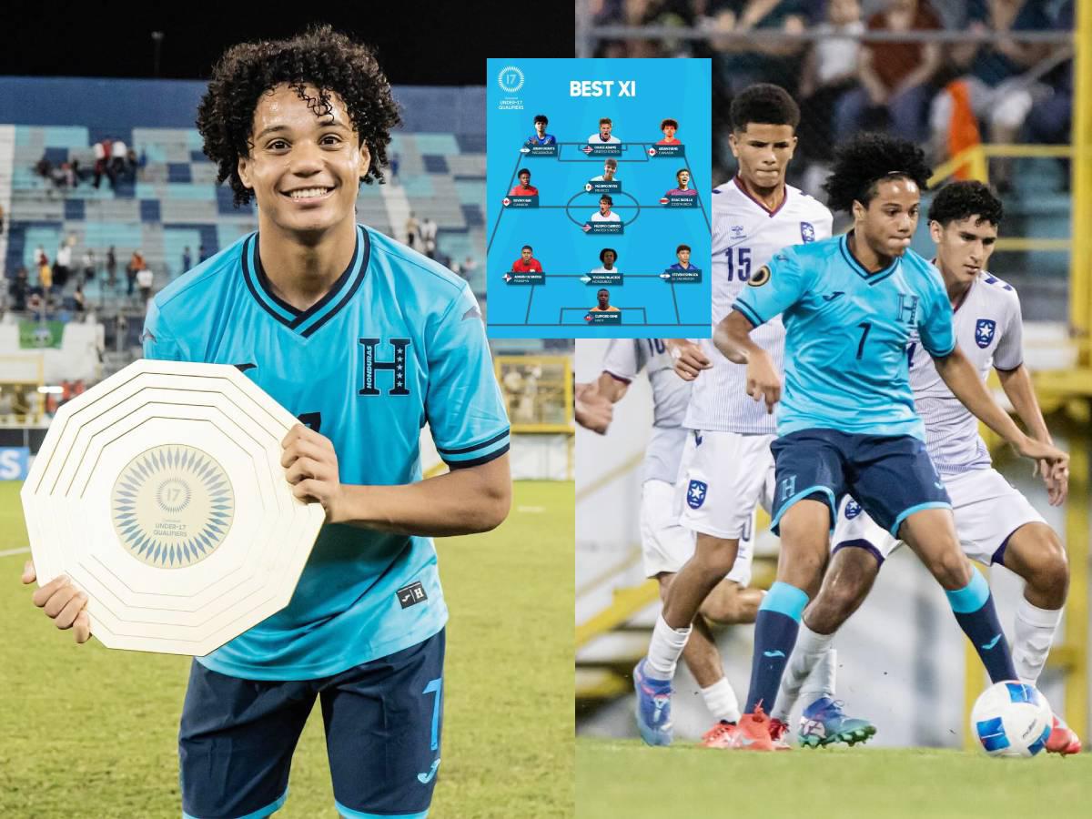 ¿Y Luis Suazo? Concacaf dio a conocer el 11 ideal del Premundial Sub-17 donde aparece un jugador de Honduras