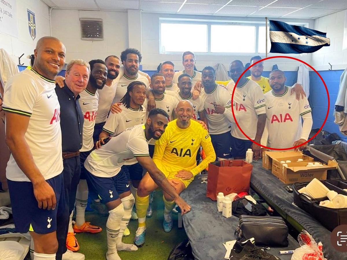 ¿A quiénes se enfrentó? Tottenham convocó al hondureño Wilson Palacios para un juego de leyendas