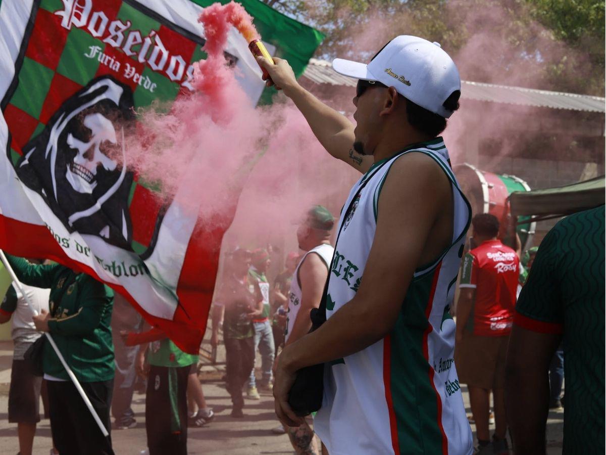 Marathón vs Real España EN VIVO: Ambientazo en el Yankel Rosenthal previo al inicio del derbi sampedrano